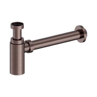Nero 40mm Round Bottle Trap II Brushed Bronze
