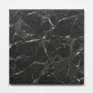 Matrix Black Marble Look Matte Porcelain Tile P3 200mm x 200mm