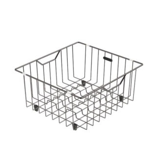 Phoenix Wire Basket Brushed Black