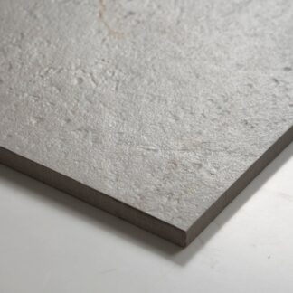 Sample of Auralis Warm Grey Honed Porcelain Tile