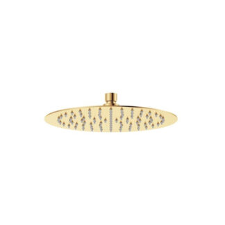 Fienza Kaya Round Shower Head 250mm Urban Brass