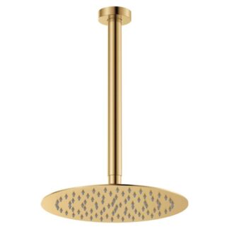 Fienza Kaya Shower Ceiling Dropper Set Urban Brass