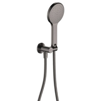 Fienza Kaya Hand Shower Round Plate Gun Metal