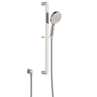 Fienza Empire Slim Rail Shower Brushed Nickel