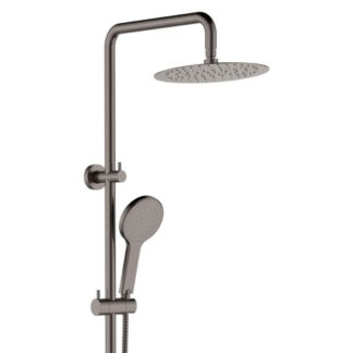 Fienza Kaya Twin Rail Shower Gun Metal