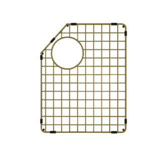 Turner Hastings Chester 80x50 Protective Stainless Steel Grid - RHB - Brushed Brass