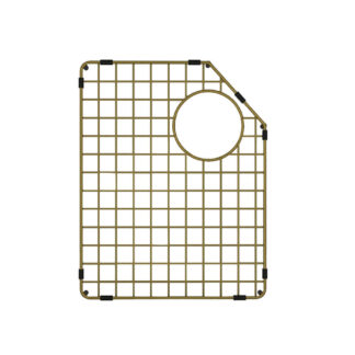 Turner Hastings Chester 80x50 Protective Stainless Steel Grid - LHB - Brushed Brass