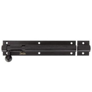 Zanda Heavy Duty Barrel Bolt 150 x 31mm, 30mm Throw Matte Black