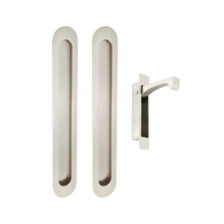 Zanda Duke Flush Pull Kit 250 x 40mm Stainless Steel