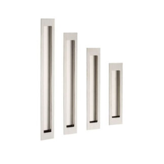 Zanda Verve Flush Pull 250 x 37mm Stainless Steel