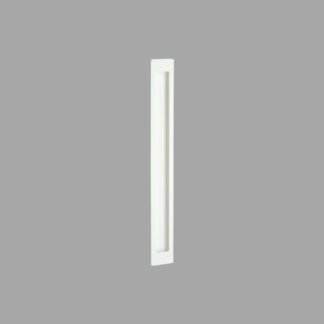 Zanda Verve Flush Pull 300 x 37mm White