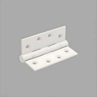 Zanda Butt Hinge Loose Pin 100 x 75mm White
