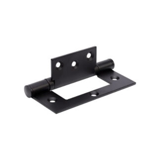 Zanda Fast-fix Bearing Hinge 100 x 70mm Matte Black