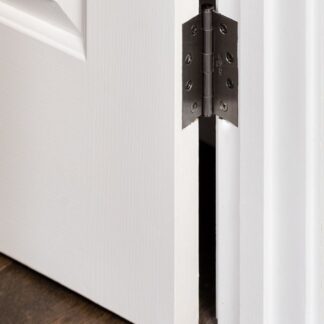 Zanda Butt Hinge Fixed Pin 100 x 100 x 2.5mm Graphite Nickel