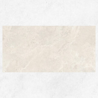 Tuscan White Travertine Look Tile 600mm x 1200mm