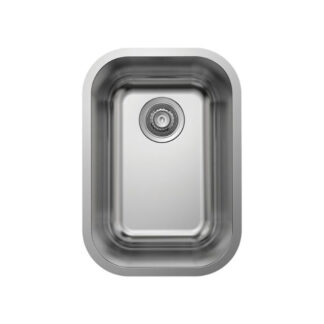 Fienza Tiva 345 Kitchen Sink Single Bowl 22L NTH 345X495X180mm