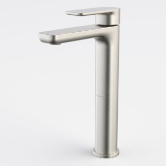 Caroma Luna II Tower Basin Mixer - Brushed Nickel