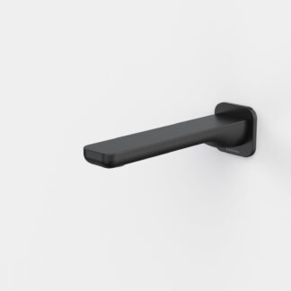 Caroma Luna II Wall Basin/Bath Outlet 180mm - Satin Black