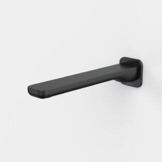 Caroma Luna II Wall Basin/Bath Outlet 220mm - Satin Black