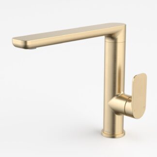 Caroma Luna II Sink Mixer - Brushed Brass
