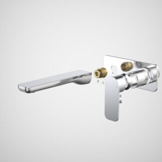 Caroma Luna II Wall Basin/Bath Mixer Trim Kit 180mm - Chrome