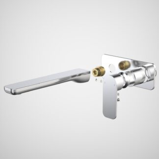 Caroma Luna II Wall Basin/Bath Mixer Trim Kit 220mm - Chrome