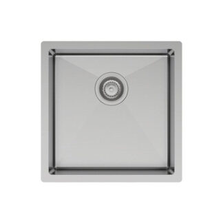 Fienza Hana Single Bowl Sink 32L Top/Undermount 450X450X200mm