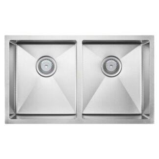 Fienza Hana Double Bowl Sink 27L-27L Anti Scratch 760X450X200mm