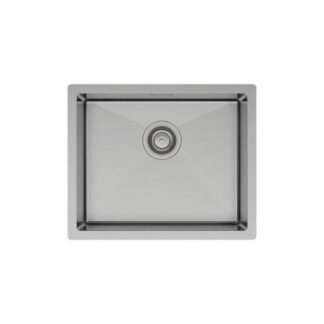 Fienza Hana Laundry Sink 39L With Overflow Top/Undermount 510X420X230mm