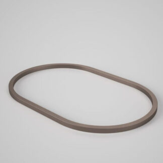Caroma Liano II 600mm Pill Dress Ring - PVD Brushed Bronze