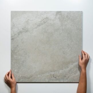 Tuscan Grey Travertine Look Tile 600mm x 600mm-SAMPLE