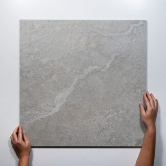 Tuscan Grey Travertine Look Tile 600mm x 600mm External-SAMPLE