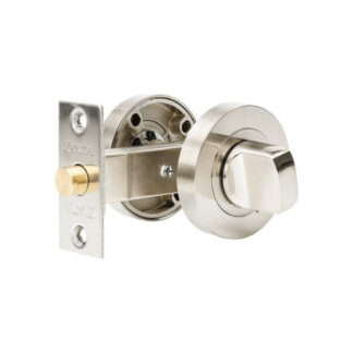 Zanda Futura Round Separate Privacy Kit Brushed Nickel