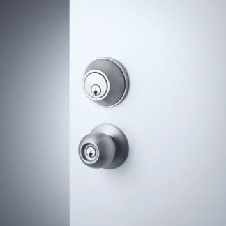Lockwood Symmetry 7107 Double Cylinder Deadbolt Satin Stainless Steel