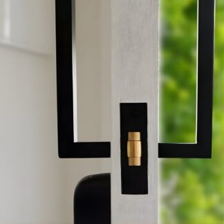 Lockwood 7580 Roller Bolt Matte Black