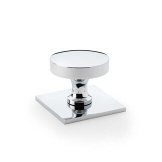 Castella Hastings 38mm Knob on Backplate Polished Chrome