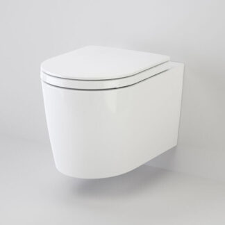 Caroma Liano Cleanflush Wall Hung Toilet Pan and Seat