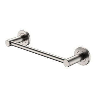 Fienza Kaya Single Hand Towel Rail 300mm Brushed Nickel