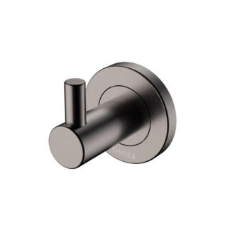Fienza Kaya Single Robe Hook Gun Metal