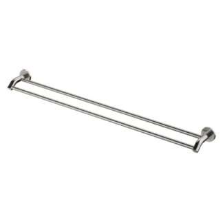Fienza Kaya Double Towel Rail 900mm Brushed Nickel