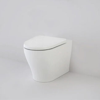 Caroma Luna Slim Cleanflush Wall Faced Toilet Pan and Seat