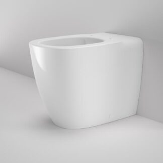 Caroma Contura II Cleanflush Wall Faced BI 4s Pan GermGard- White