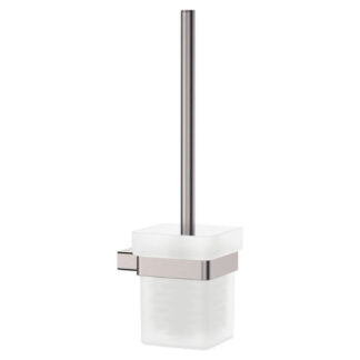 Fienza Tono Toilet Brush And Holder Brushed Nickel