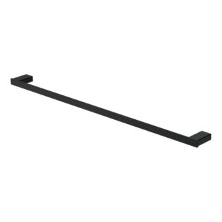 Fienza Tono Single Towel Rail 810mm Matte Black