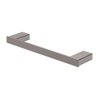 Fienza Tono Single Hand Towel Rail 300mm Gun Metal