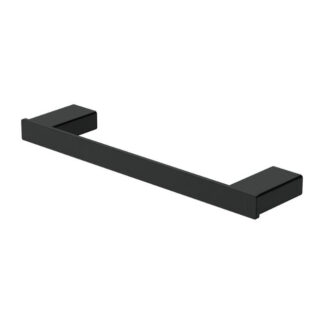 Fienza Tono Single Hand Towel Rail 300mm Matte Black
