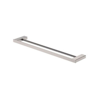 Fienza Tono Double Towel Rail 610mm Brushed Nickel