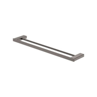 Fienza Tono Double Towel Rail 610mm Gun Metal