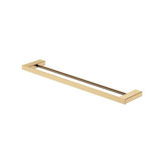 Fienza Tono Double Towel Rail 610mm Urban Brass