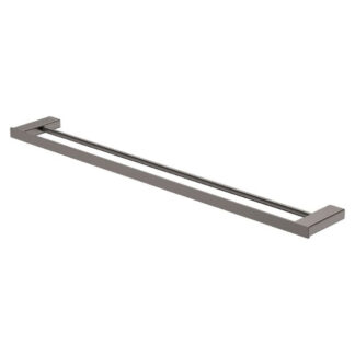 Fienza Tono Double Towel Rail 810mm Gun Metal